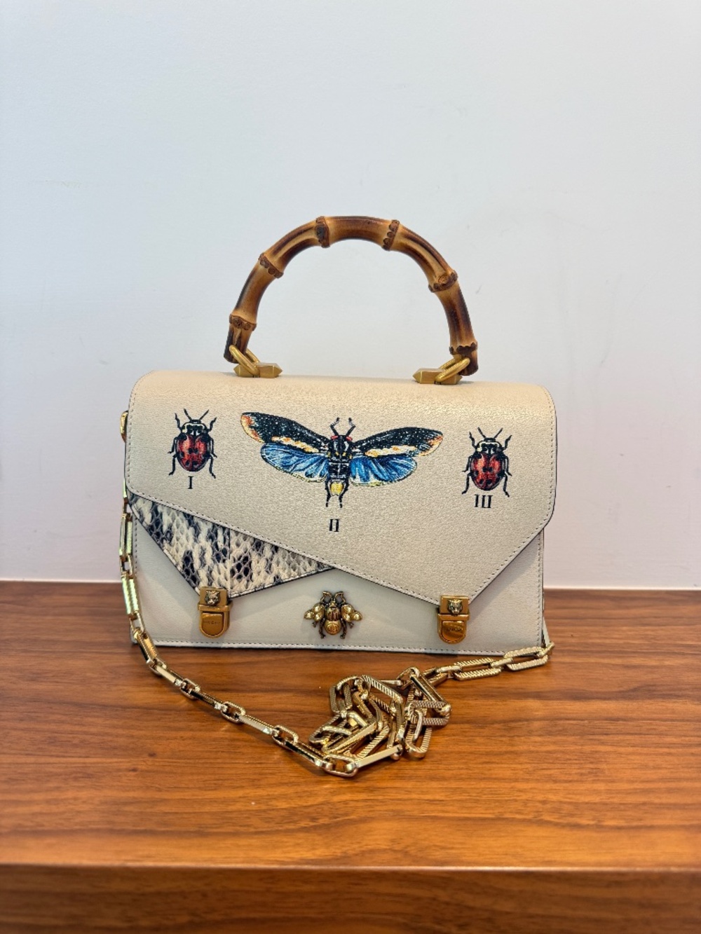 Gucci Ottilia Line Special Edition Bamboo Handle Pre-Owned